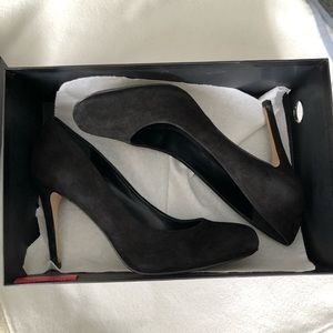 Truth Dare by Madonna Black Suede Heels